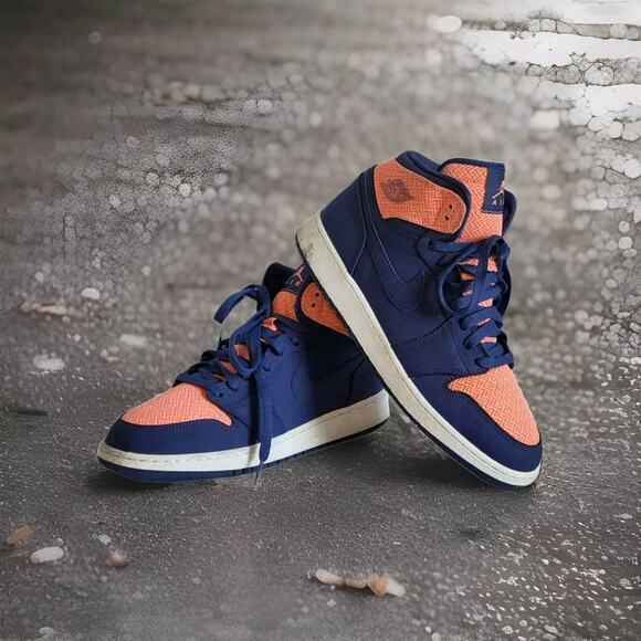 Air Jordan 1 Retro High GG Dark Purple Dust Atomic Pink 332148-500 sz 8.5Y 10W - Picture 1 of 16